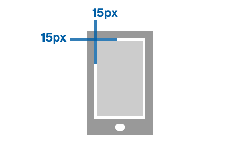 15px gutter example